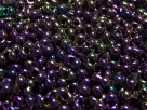 #37.00 - 10 g cz. Farfalle 4x2 mm metallic iris purple 85