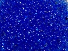 #15.00 - 10 g cz. Farfalle 4x2 mm tr. blue
