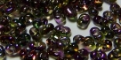 #53.00 - 10 g cz. Farfalle 4x2 mm tr.crystal magic color/violett