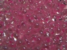 10 g Farfalle 6,5x3,2 mm crystal pink-lined
