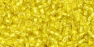10 g TOHO Seed Beads 11/0 TR-11-0032 - Silver-Lined Lemon (A,D)