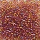#082 10 Gramm Rocailles rainbow topaz 9/0 2,6 mm