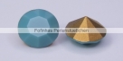 1 Stück Preciosa® OPTIMA Chaton SS44 (10,1mm) turquoise