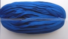 1 m Flachkordel aus Polyester ohne Kern 8mm breit (Blau)