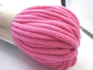 1 m Baumwollkordel mit Polyester-Kern in Pink - Ø 5 mm
