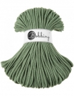 1 m Bobbiny Premium Baumwollkordel in Eucalyptus Green - Ø 5 mm