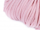 10 m Baumwollkordel mit Polyester-Kern in Rosa - Ø 5 mm