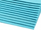 1 Filzmatte ca. 20x30 cm - blau - ca. 2-3 mm dick