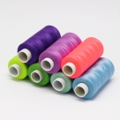 60 Rollen - Nähgarn 0,2mm -Mix- 100% Polyester