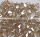 25 Stück - PRECIOSA-M.C. Bicone 6,0 mm - Crystal Golden Flare 2x