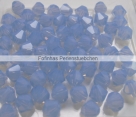 25 Stück - PRECIOSA-M.C. Bicone 5,0 mm - Lt Sapphire Opal