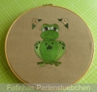 Stickdatei Frosch #3