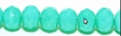 #12.02 - 20 Stück - 5*7mm Donut - Opal Green Turquoise