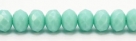 #01.02 - 20 Stück - 6*8mm Donut - Opak Green Turquoise