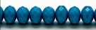 #01.04 - 20 Stück - 6*9mm Donut - Opak Blue Turquoise