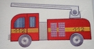 Stickdatei Feuerwehr-Leiterwagen