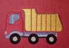 Stickdatei Kipp-Lastwagen