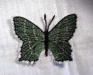 Stickdatei FSL - Schmetterling-grüner Zipfelfalter - 80x53 mm