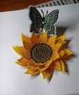 Stickdatei FSL & ITH - Sonnenblume