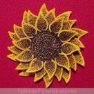 Stickdatei FSL & ITH - Sonnenblume