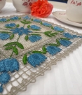 Stickdatei Lace - Deckchen-Set Nr. 10 (200x200 mm)