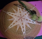 Stickdatei Lace - Schneeflocke/Stern Nr. 7 in 2 Varianten (350 mm) für Wechselrahmen