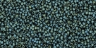 5g TOHO SeedBeads 15/0 TR-15-0512 F Higher-Metallic Frosted Blue Haze