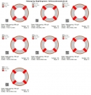 Stickdatei FSL - Rettungsring  --- Design Pack