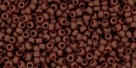 5g TOHO SeedBeads 15/0 TR-15-0046 F - Opaque-Frosted Oxblood