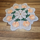 Stickdatei FSL/ITH - Deckchen-Set Nr. 20 (126x179,150x212, und 180x355 mm) Rosen --- SUPER-Set