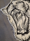 LineArt - Lion (150x150 und 200x200 mm) --- Set