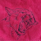 LineArt - Lion (150x150 und 200x200 mm) --- Set