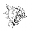 LineArt - Lion (Ø ca. 100, 120, 150, 200 und 240 mm) --- SUPER-Set