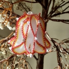 Stickdatei FSL - 3D-Honeycomb-Glocke-1 --- Fertige-Größe: ca. 9,5x10cm (BxH)