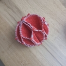 Stickdatei FSL - 3D-Honeycomb-Kugel-Vollstick-2 --- Fertige-Größe: ca. 8,0x9,0cm (BxH)