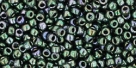 10 g TOHO Seed Beads 11/0 TR-11-0089 - Metallic Moss (C)