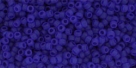 5g TOHO SeedBeads 15/0 TR-15-0008 F - Tr.-Frosted Cobalt