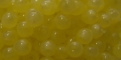 #07 50 Stück Perlen rund - opalin gelb - Ø 4 mm