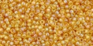 5g TOHO SeedBeads 15/0 TR-15-0162 B - Tr.-Rainbow Med Topaz