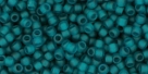 10 g TOHO Seed Beads 11/0 TR-11-0007 BDF Capri Blue/Teal Frosted