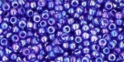 10 g TOHO Seed Beads 11/0 TR-11-0087 - Tr.-Rainbow Cobalt
