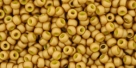 10 g TOHO Seed Beads 11/0 TR-11-1623 F - Opaque-Frosted Gold Luster Yellow (C)