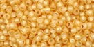 10 g TOHO Seed Beads 11/0 TR-11-2110 - Dk Peach Opal Silver-Lined (A,B;D)