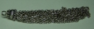 1 Stück Metallanhänger Quaste ± 10cm antiksilber