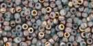 10 g TOHO Seed Beads 11/0 TR-11-Y858F - HYBRID Frosted Opal Apollo