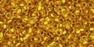 10 g TOHO Seed Beads 11/0 TR-11-0745 - Copper-Lined Marigold (A,E)