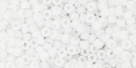 10 g TOHO Seed Beads 11/0 TR-11-0041 F - Opaque-Frosted White