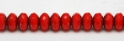 #22 - 20 Stück - 4*7mm Donut - Opak Red Hematit