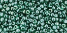 10 g TOHO Seed Beads 11/0 TR-11-0118 - Tr.-Lustered Green Emerald