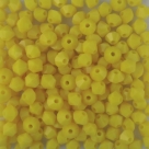 #43.01 - 25 Stück - 4,0 mm Crystal Bicone opak Yellow